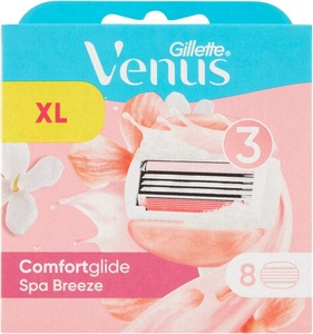 GilletteVenus Smooth Recharges de lames de rasoir pour femmes, 8 pièces, lubrifiées pour protéger la peau des irritations - Product Image 1