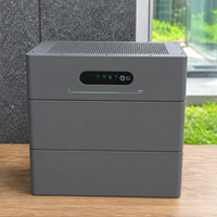 Steckbare Heimspeicherbatterie 2,6kWh-15,6kWh AC-gekoppelt IP65 Stapelbare Solarbatterie für UK-Balkon-Notstromversorgung