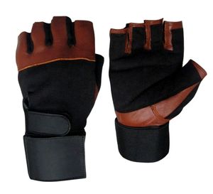Antidérapant demi-doigt respirant et confortable haltérophilie Fitness gants haltère hommes femmes haltérophilie sport gants de gymnastique - Product Image 5