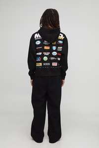 DTF impression sweat à capuche 400 Gsm Boxy poids lourd 100% coton personnalisable impression sweats à capuche prix de gros - Product Image 3