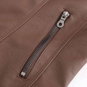 New Fashion Women Leather <b>Jacket</b> With 100% Genuine Leather Whole Sale Price Women Leather <b>Jackets</b> - Product Image 5