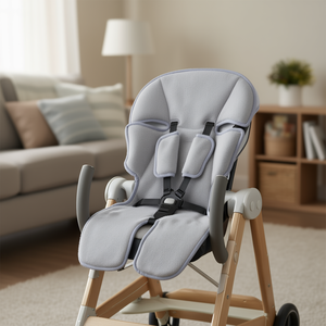 Funda de Asiento Doble Italbaby Gris 050 0030 14, Funda Universal para Silla de Paseo, Asiento de Coche y Trona - Product Image 3
