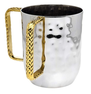 Tasse de lavage personnalisée en acier inoxydable poignée pliante tasse de lavage en acier de qualité exclusive prix le plus bas - Product Image 4