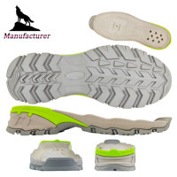 Semelle extérieure de chaussure de randonnée et de trail en caoutchouc MD à haute résilience, résistante aux déchirures, pour l'alpinisme, en TPU