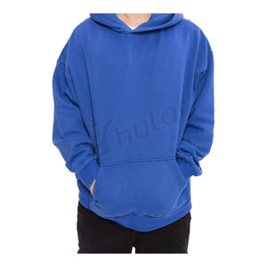 Custom High Quality Heavyweight 100% Cotton Men's <b>Hoodie</b> Streetwear <b>Black</b> Puff Printing Winter Embroidered <b>Hoodie</b> - Product Image 5