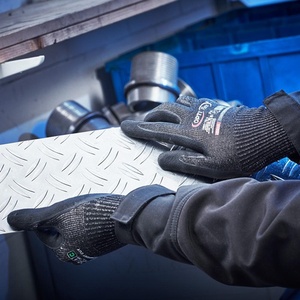 Gants de protection anti-coupure OPTIFLEX pour la maison, taille 10, noir mélangé/noir, EN 388 Catégorie II, ajustement confortable - Lot de 12 paires - Product Image 3