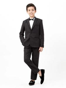 Chaqueta de Traje para Niños con Logotipo Personalizado, para Todas las Temporadas, para Eventos Formales, Ropa Exterior Moderna, Marca Privada, Venta al por Mayor, OEM - Product Image 2