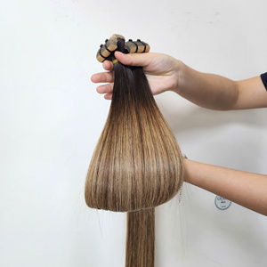 Extensions de cheveux humains en cheveux vierges lisses bon marché, vente en gros, 100% cheveux bruts pour femmes - Product Image 3