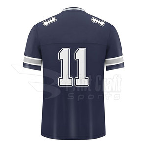 Maillot de football américain de style durable et tendance, prix bas, faible MOQ, maillot de football américain - Product Image 3