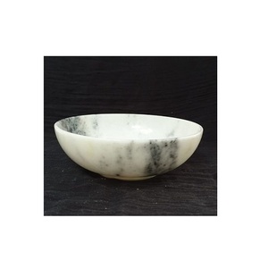 Nouveau bol de service en marbre noir antique noir fait à la main d'une seule pièce avec une plus grande qualité et des matériaux à un coût très bas - Product Image 6