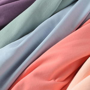 T-shirt à manches courtes à col rond, sans couture et tissage tubulaire, avec logo personnalisé OEM, 260 g, poids lourd, épaules tombantes - Product Image 4