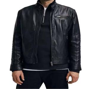 2022 New Designed <b>Leather</b> <b>Jacket</b> Hot Selling Men's Wear Genuine <b>Leather</b> <b>Jacket</b> - Product Image 3