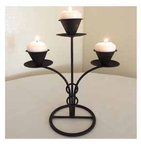 Metal Wedding Candle Stand And Jar tealight Candle holder Custom popular design Metal candle holder - Product Image 5