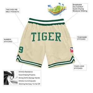 Pantalones Cortos Deportivos de Secado Rápido para Gimnasio, Entrenamiento, Baloncesto, Ajuste Holgado, Tejido de Malla Resistente, para Ejercicio Diario - Product Image 2