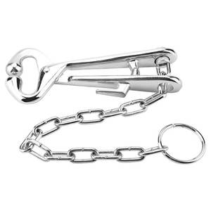 Nouvel arrivage de porte-nez de taureau en acier inoxydable support de nez de taureau en matériau de haute qualité Instrument vétérinaire - Product Image 2