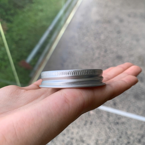 Bouchon à vis en aluminium 47mm Fer-blanc électrolytique argent avec plastisol pour pot en verre Pot en plastique Pot alimentaire OEM/ODM Vietnam usine - Product Image 3