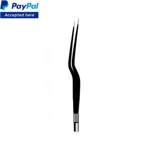 Fórceps bipolares de dirección de bayoneta con puntas antiadherentes Fórceps de succión bipolar Electro Fórceps - Product Image 1