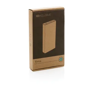 Batterie externe Terra 5000mAh recyclée et durable, gadgets promotionnels - Product Image 4