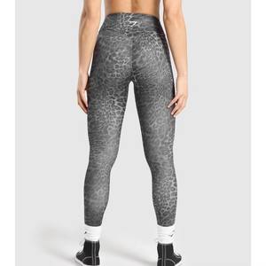 Pantalones de Yoga sin costuras de cintura alta para mujer, pantalones deportivos de secado rápido, cierre de cintura elástica, ropa deportiva para levantar la cadera, bolsillo ajustado - Product Image 2