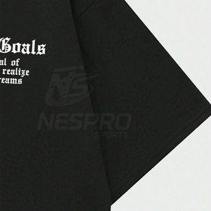 Most Popular Customized Printing Knitted T-Shirt for Men 100% Cotton Quick Dry Breathable High Quality - Product Image 4