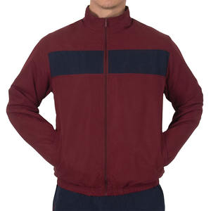 Survêtements de football légers pour hommes, ensemble 2 pièces, coupe ajustée, tenues à manches longues, fermeture éclair, col montant, survêtement de football personnalisé - Product Image 3