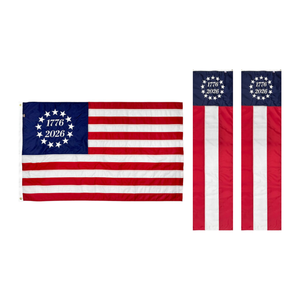 3-Pack Patriotic Decor Kit 250 <b>Flags</b> Set - Product Image 5