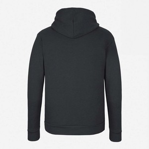 Sweat-shirt à capuche gris unisexe 100% coton, coupe ample, design personnalisé - Product Image 6