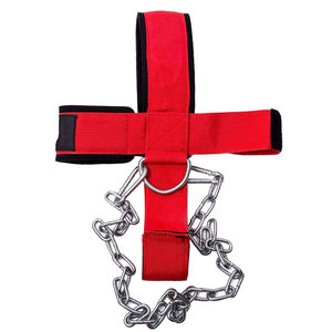 Harnais de cou pour musculation, entraînement avec bandes de résistance, ancre de porte, chaîne, entraînement musculaire complet, renforcement du cou et des épaules - Product Image 6