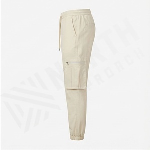 Wholesale <b>Top</b> Quality Sports Stretchy Slim Fit Fabric Exercise Pocket Jogger Drawstring Pant Men Durable Comfortable - Product Image 3