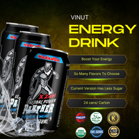 Vente en gros de Black Panther Energy Drink 500ml-Sans sucre, Essential A,E-Vitamins, Free Sample, OEM/ODM