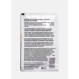Mascarilla Capilar Desintoxicante de Carbón Vegetal, Ácido Hialurónico, Aceite de Argán, Queratina, Hidratante, Nutritiva, Sin Enjuague, para Cabello Seco, 1000 ml - Product Image 1
