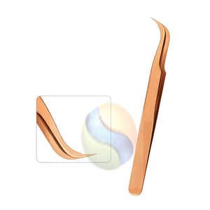 แหนบต่อขนตาแบบวอลุ่ม พรีเมียม รับทำโลโก้  ความแม่นยำสูง ผลิตจากสแตนเลส สำหรับต่อขนตาแบบวอลุ่ม ระดับมืออาชีพ - Product Image 1