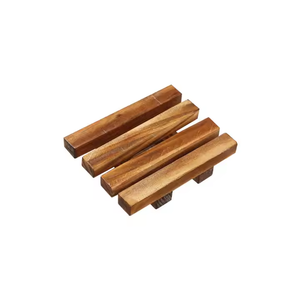Porte-savon en bois naturel égouttoir multifonctionnel en bois savon par Crescent Crafts - Product Image 1