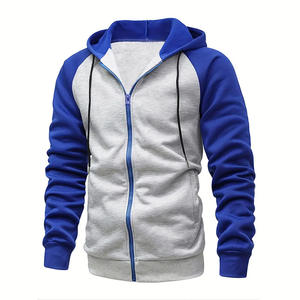 Sweats à capuche avec fermeture éclair complète bon marché respirant vêtements d'hiver pour hommes sweat à capuche élégant avec couleur personnalisée - Product Image 2