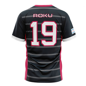 เสื้อยืดออกกำลังกายผู้ชาย สปอร์ต ระบายอากาศ แห้งเร็ว ไม่หดตัว แขนสั้น คุณภาพสูง ผลิตจากโพลีเอสเตอร์/คอตตอน รับสกรีนโลโก้ - Product Image 2