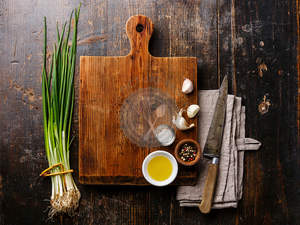 Planche à découper en bois de conception moderne en bois de conception fraîche grand bloc à découper en bois naturel utilisé pour la maison hôtel Restaurant - Product Image 5