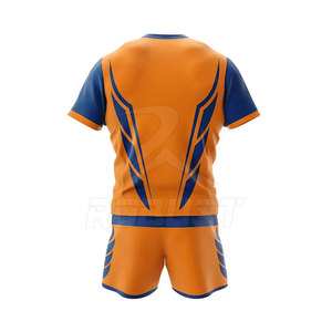 Vente en gros de vêtements de sport de rugby pour hommes personnalisés qualité supérieure maillots respirants pakistanais shorts manches courtes ensembles d'équipes sportives - Product Image 2
