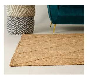 Eco Friendly Custom Size Rug Living Room Hallway Premium Quality With Beige and Green Color Braided Jute Rug From India - Product Image 6