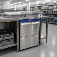 Lave-verres professionnel compact et durable à haut rendement pour hôtels et bars – Lave-vaisselle commercial
