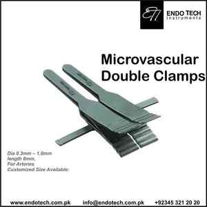 Instrumento de inseminación veterinaria Acland, Manual reutilizable de acero inoxidable, abrazaderas para microvasos, neurología, certificado CE, clase I - Product Image 4