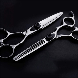 กรรไกรตัดผมสแตนเลสสำหรับช่างตัดผมมืออาชีพกรรไกรตัดผมบาง - Product Image 3