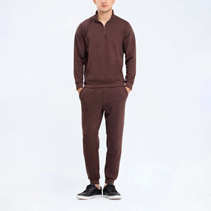 Conjunto de Sudadera con Capucha y Pantalones Deportivos para Hombre, Estilo Urbano, Chándal Holgado, Felpa Gruesa, Pantalones Deportivos Anchos - Product Image 1