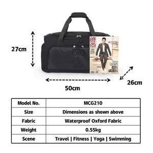 กระเป๋าเดินทางแบบดัฟเฟิลสำหรับใส่ไปยิมกระเป๋าเป้สะพายหลังสำหรับเดินทางวีคเอนเดอร์จุของได้มากวัสดุผ้าอ๊อกซ์ฟอร์ดโพลีเอสเตอร์ - Product Image 5