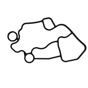 Joint d'étanchéité du boîtier de filtre à huile compatible Volkswagen pour VW Golf pour Audi A1 A3 - Product Image 2