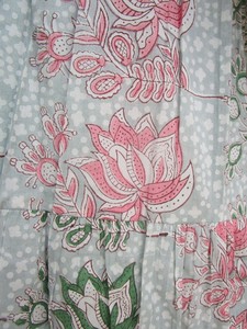 Diseño de estilo único Venta caliente rayón sólido A-line mini vestido Maxi con diseño floral para mujeres que usan usos por el exportador indio - Product Image 3