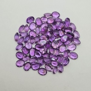 Amatista Natural de 4 Quilates, Piedra de Nacimiento de Febrero, con Efecto de Color/Brillo, Certificada por Terceros, Corte Ovalado, Suministro a Granel - Product Image 4