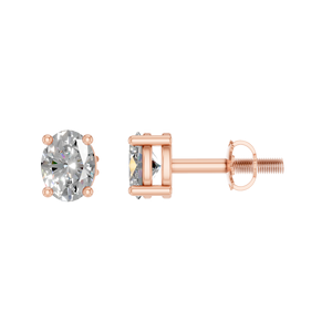 Pendientes clásicos de oro macizo de 14K con corte de pera, diamantes cultivados en laboratorio certificados por IGI, elegantes mujeres finas, OEM, ODM, fabricante de la India - Product Image 1