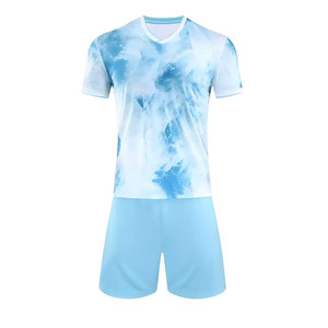 Gran oferta, uniforme de fútbol de manga corta para adultos para hombres, impresión Digital de alta calidad, transpirable, de secado rápido, Impresión de logotipo personalizado - Product Image 1