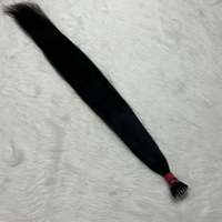 Extensions de cheveux indiens Remy Arrow Exim Nano Tip 01 Micro-Link 100 grammes Texture ondulée naturelle 100-120 mèches Pointes pleines