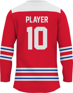 เสื้อเจอร์ซีย์แฟชั่นสำหรับผู้ชายเสื้อฮ็อกกี้น้ำแข็งออกแบบได้เอง - Product Image 6